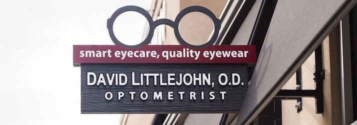 Eye Doctor Piqua OH Office Marquee Contact Office Marquee For David Littlejohn, O.D.